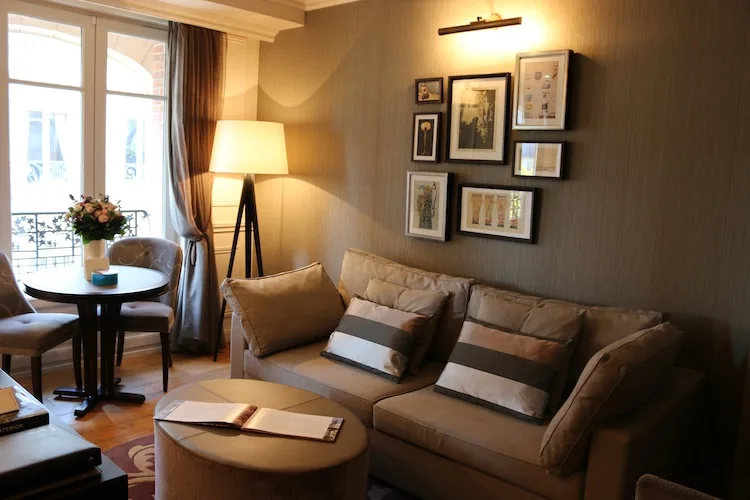 Living room Citadines Suite Louve Paris