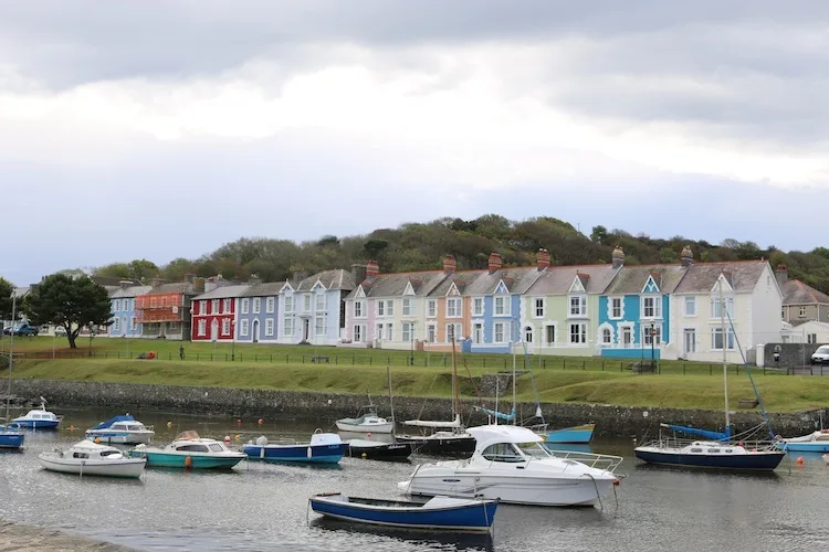 Aberaeron colourful houses