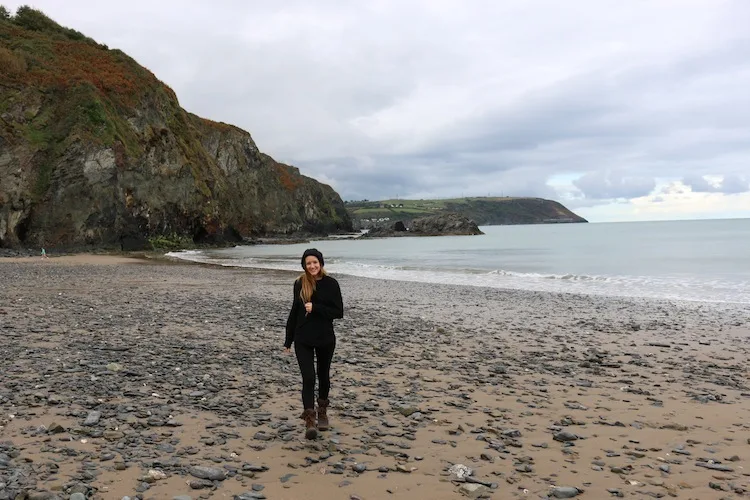 Beach in Aberaeron