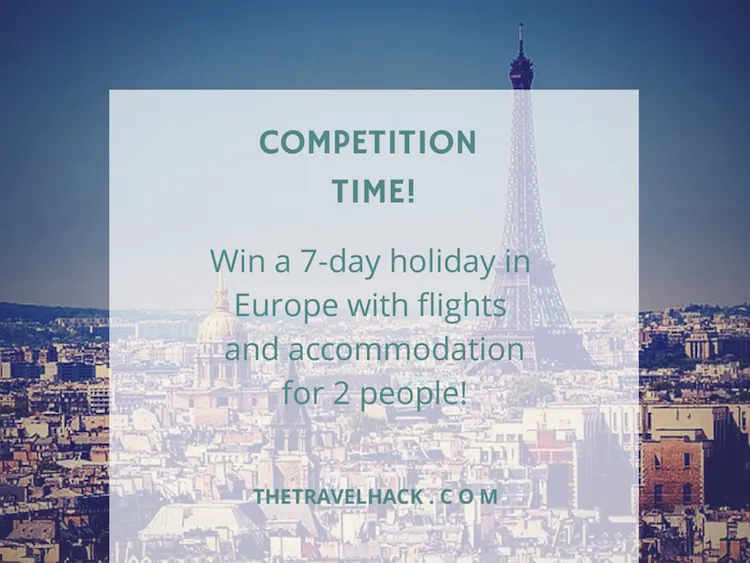 Win a holiday to Europe