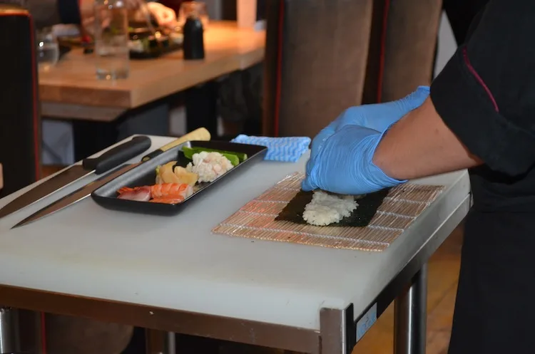 Sushi Making Masterclass at Uni London  2