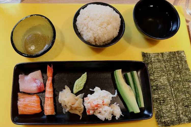 Sushi Making Masterclass at Uni London 9