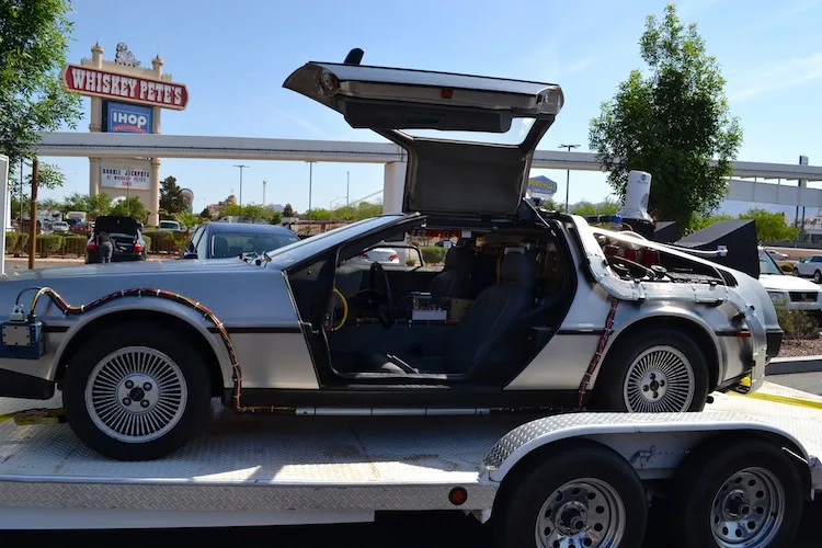 DeLorean from Back to the Future | The Travel Hack