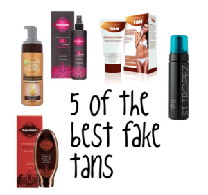 best temporary fake tan