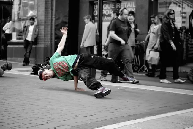 Street Performer: Grafton Street, Dublin