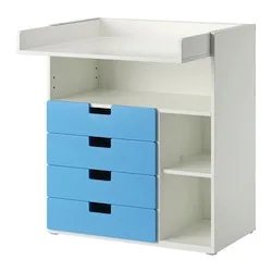 stuva-changing-table-with-drawers-white