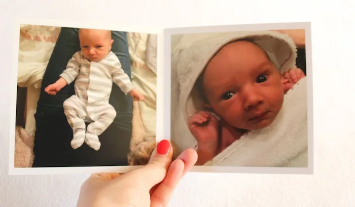 Creating a Photo Book for baby's first year