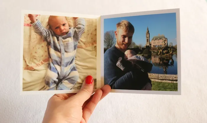 Creating a Photo Book for baby's first year