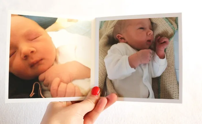 Creating a Photo Book for baby's first year