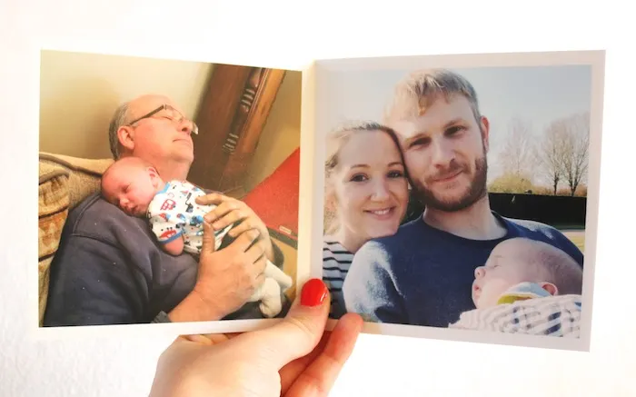 Creating a Photo Book for baby's first year