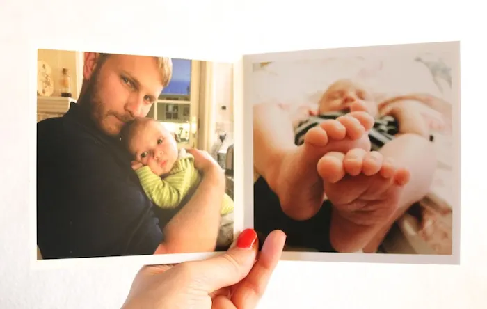 Creating a Photo Book for baby's first year