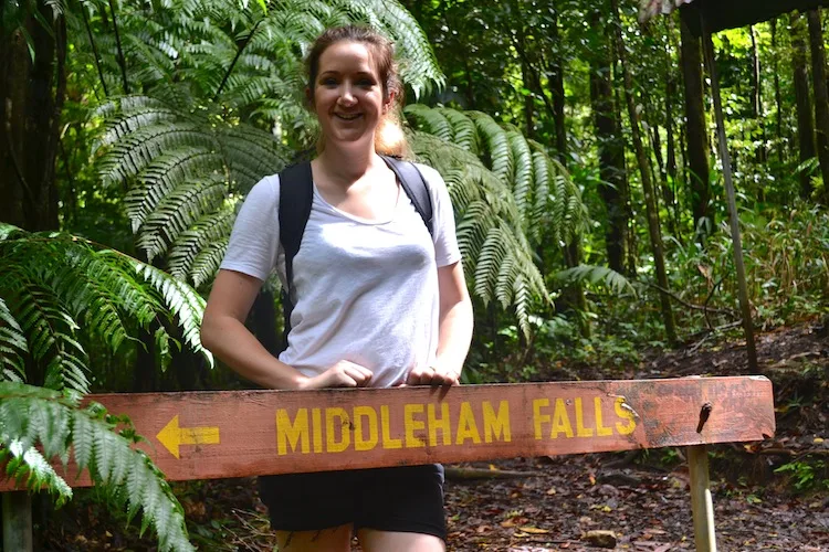 The Travel Hack at Middleham Falls, Dominica