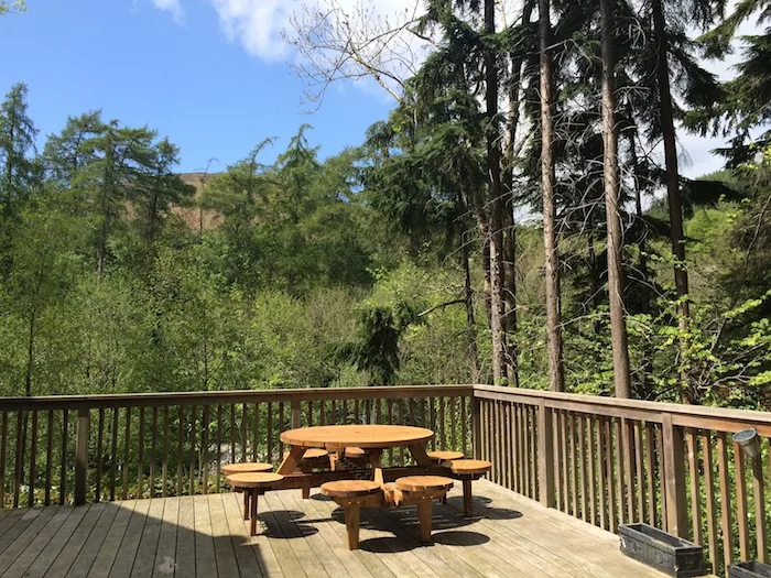 Niagra Lodge Llangollen Veranda