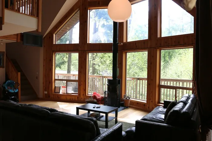 Niagra Lodge, Llangollen, living room