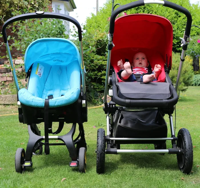 Doona double outlet stroller