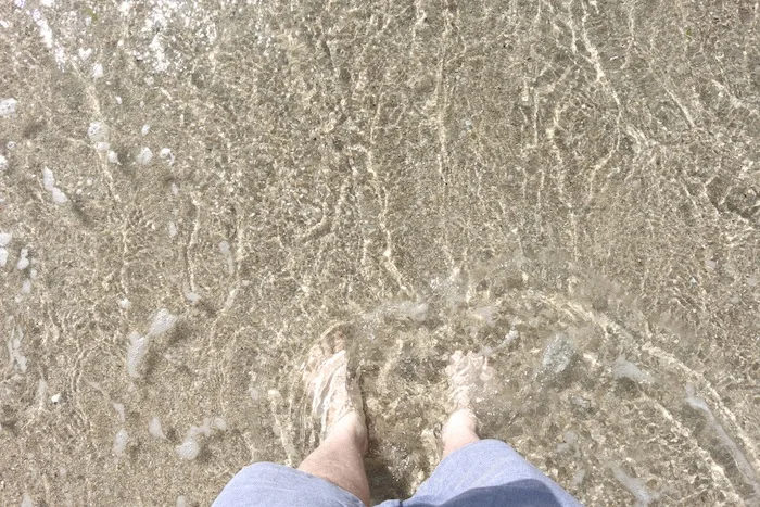 Clear water on the Scilly Isles