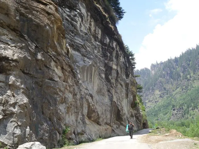 Himalayas cliff