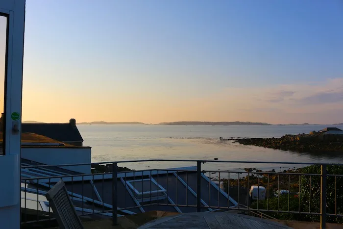 Isles of Scilly - Sunset from Tregarthen's