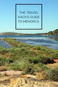 MENORCA pinterest graphic