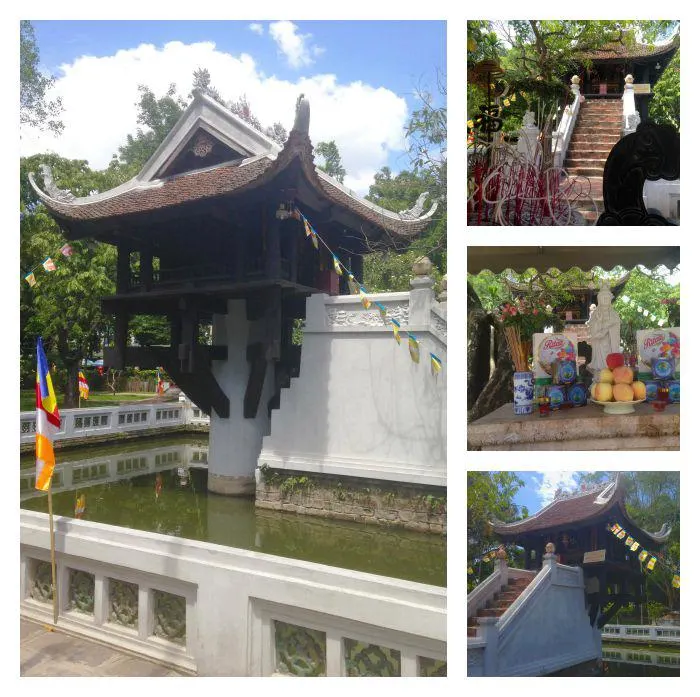 One Pillar Pagoda Montage