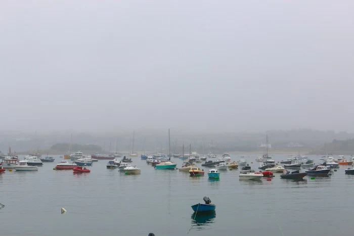 Rainy day on the Scilly Isles