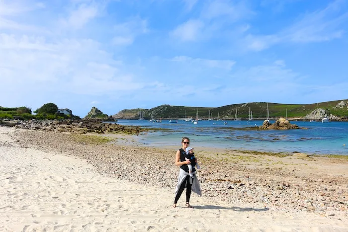 The Travel Hack on Bryher Beach