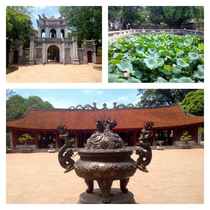 temple of literature collage