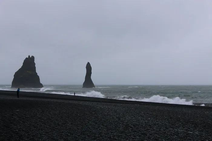 Black sand beach in Iceland