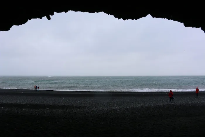 Cave on Reynisfjara Beach