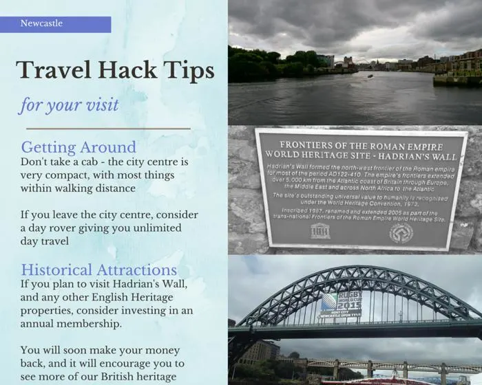 Newcastle Travel Hacking Tips