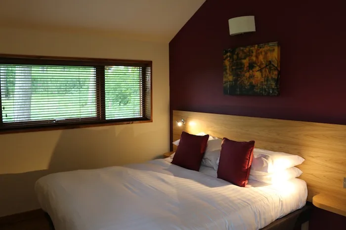 Forest Holidays Silver Birch Cabin Bedroom