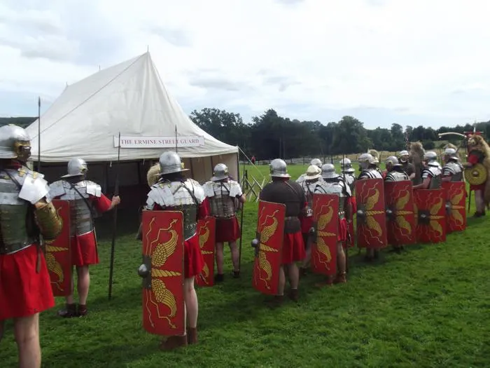 Roman reenactment at Hadrian's Wall