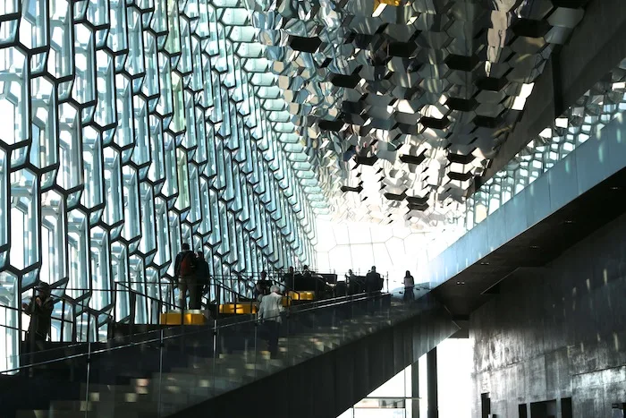 Inside Harpa Concert Hall