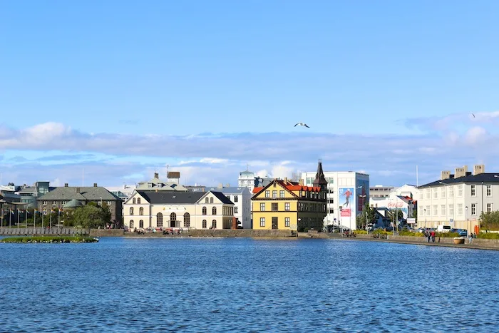 Reykjavik in the summer