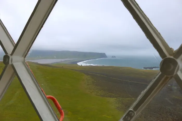 Views from the lighthouse in Iceland