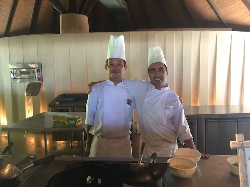 Chefs at Coco Palm Dhuni Kolhu