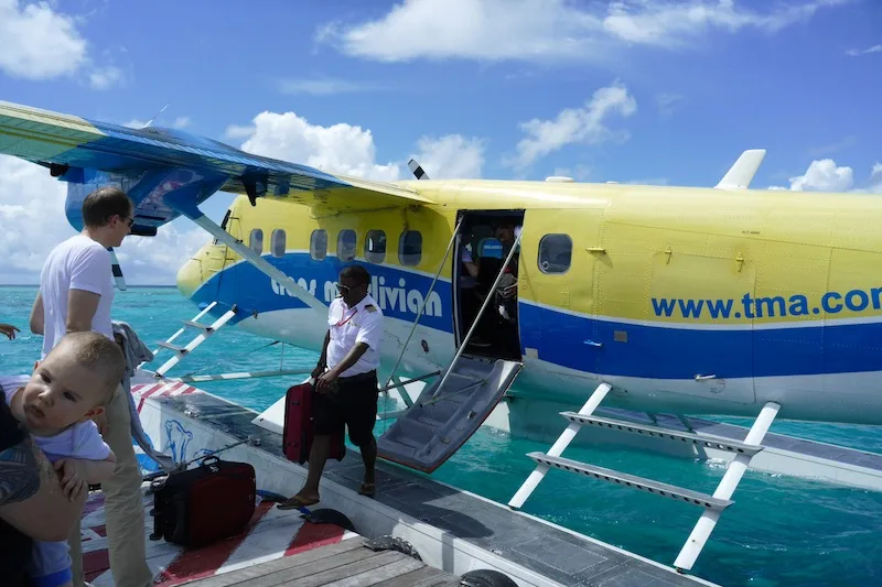 Seaplane to Coco Palm