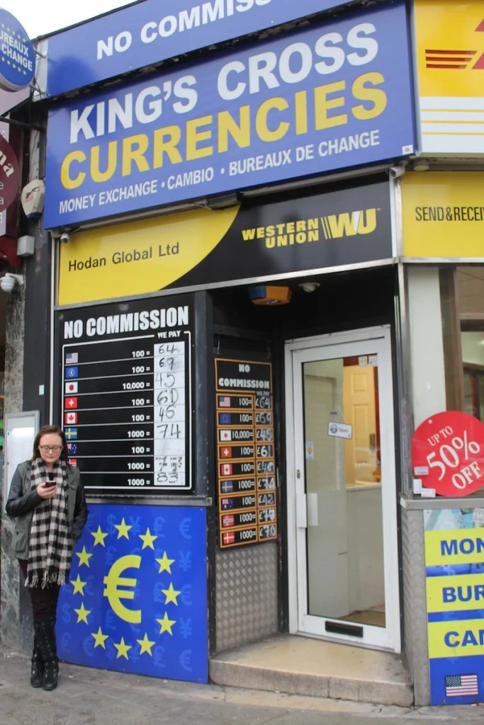 Finding the best currency exchange