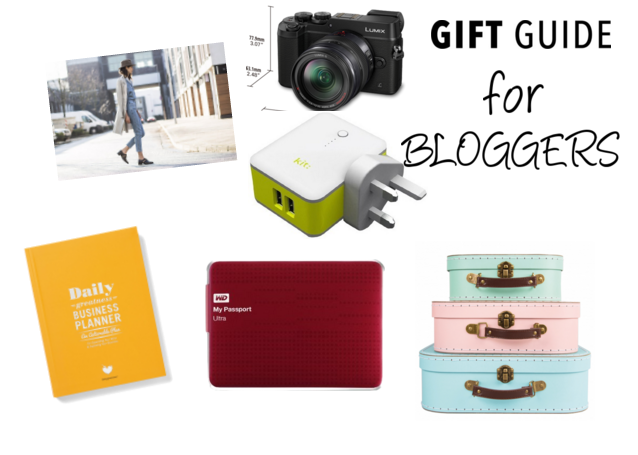 Christmas gift guide for bloggers