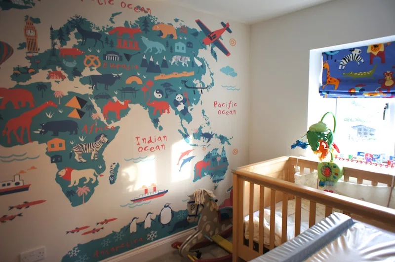 Decorating a travel themed child’s bedroom