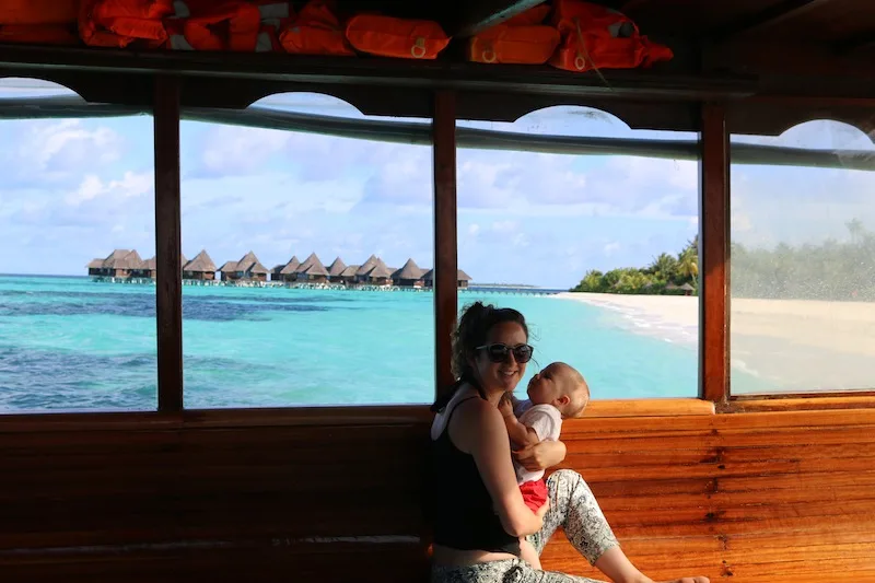 Travelling to the Maldives with a baby