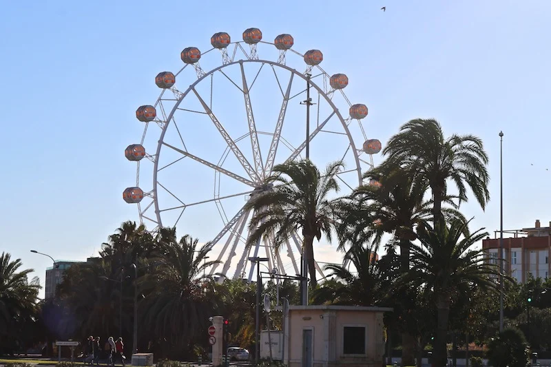 Ferris wheel in Valencia