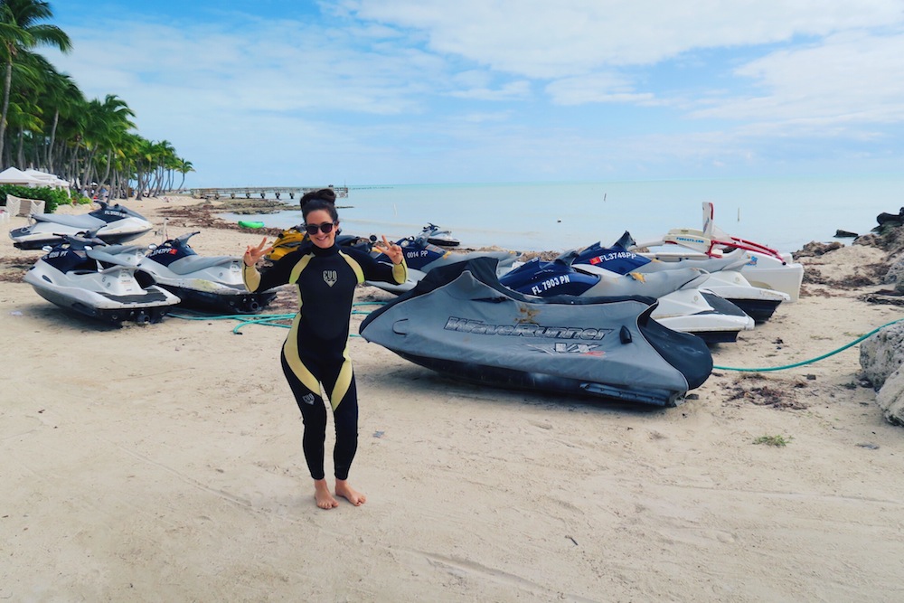 Jet skiing in Key West | The Travel Hack