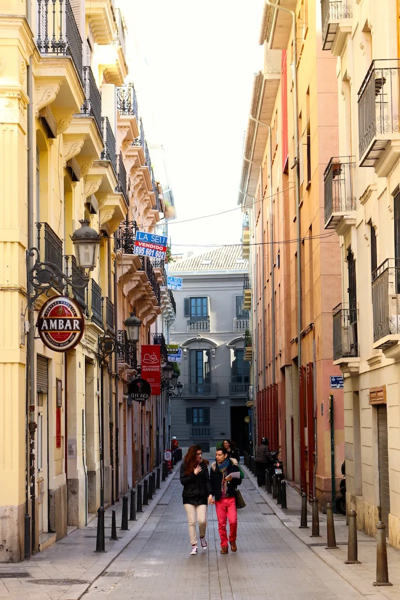 Valencia streets