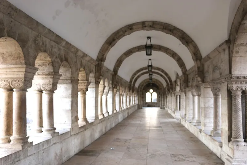 Archways at Fishermen's Bastion