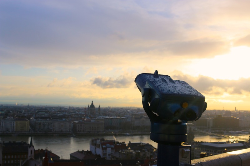 Budapest views from Fishermen's Bastion