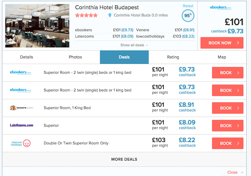 Reviewing EarnAway, the cashback hotel booking website