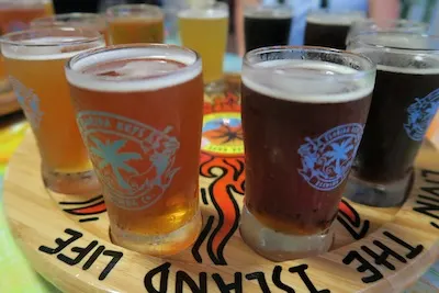 Beer tasting in Key West