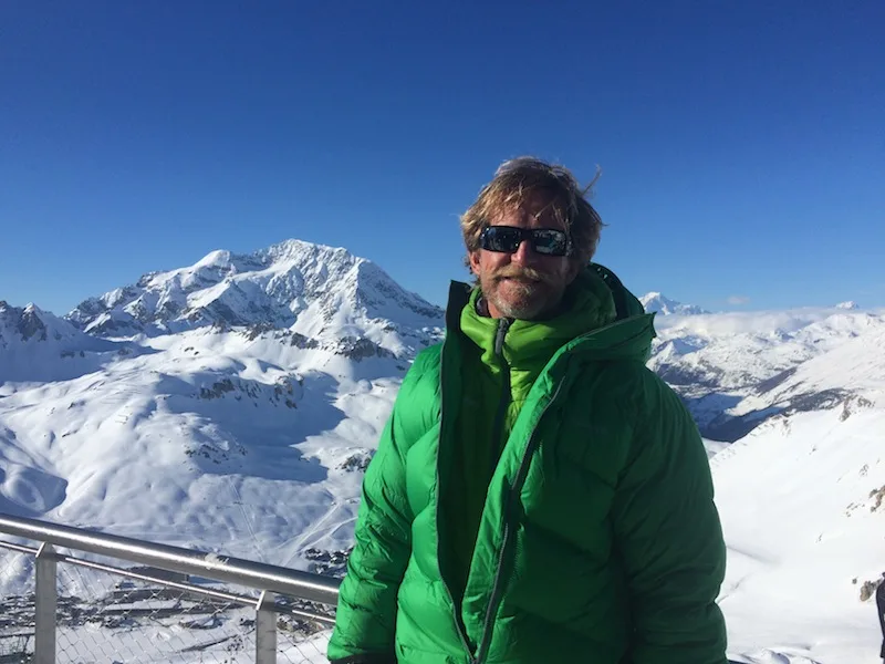 Claude, the ski instructor in Tignes
