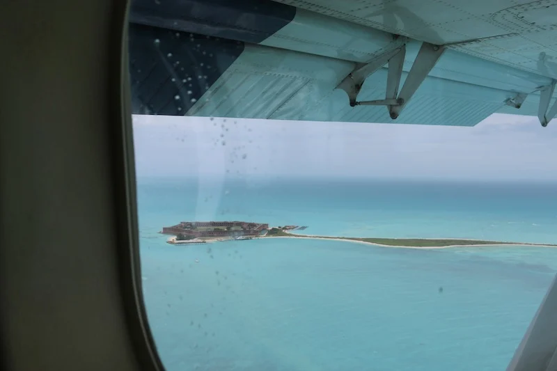 Views from the seaplane Florida Keys